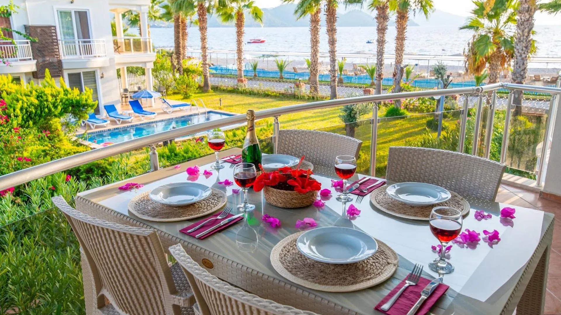 Sunset Beach Club Aqualettings Poseidon 7 Fethiye Aparthotel